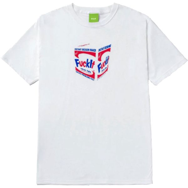 Triko Huf Illo Box S/S - Bílá - M
