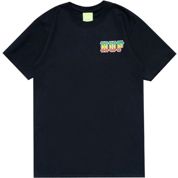 Triko Huf Righteous H S/S - Černá - M