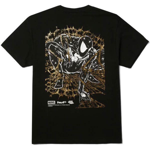 Triko Huf X Spider-Man Arachknight S/S - Černá - M