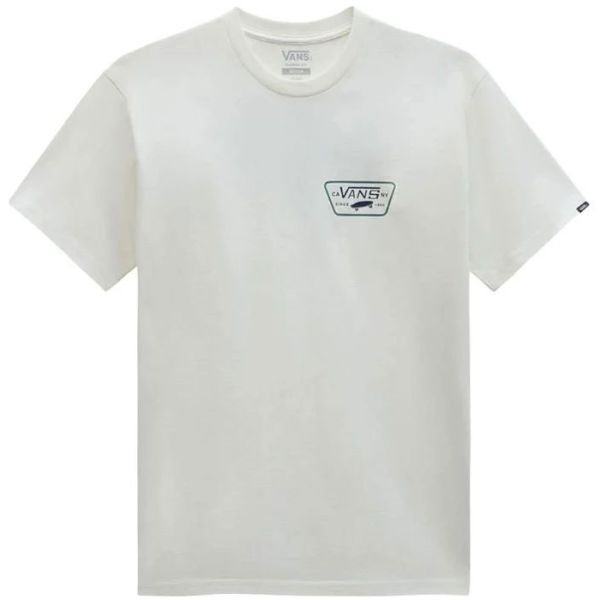 Triko Vans Full Patch Back S/S - Bílá - Xxl