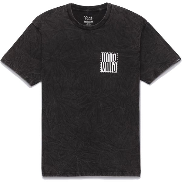 Triko Vans Stacked Tie Dye Logo S/S - Černá - S