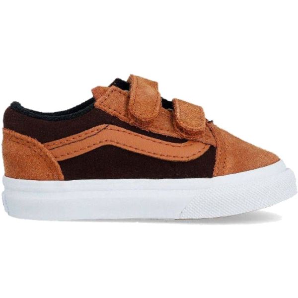 Boty Vans Old Skool V Toddlers - Hnědá - Us7C