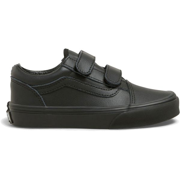 Boty Vans Old Skool V Classic Tumble Kid - Černá - Us3K