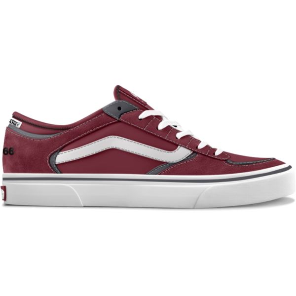 Boty Vans Skate Rowley - Vínová - Us9