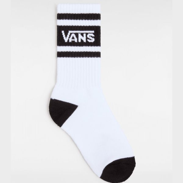 Ponožky Vans Drop V Logo Crew S Kids - Bílá - Us10/13.5