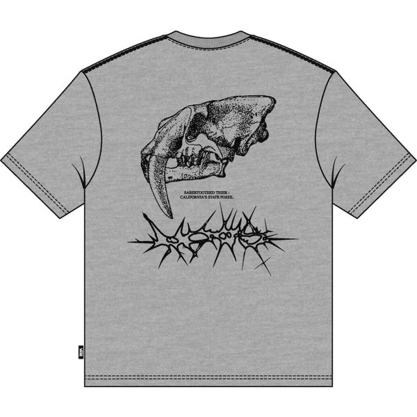 Triko Vans Mte Saberskull S/S Youth - Šedá - L