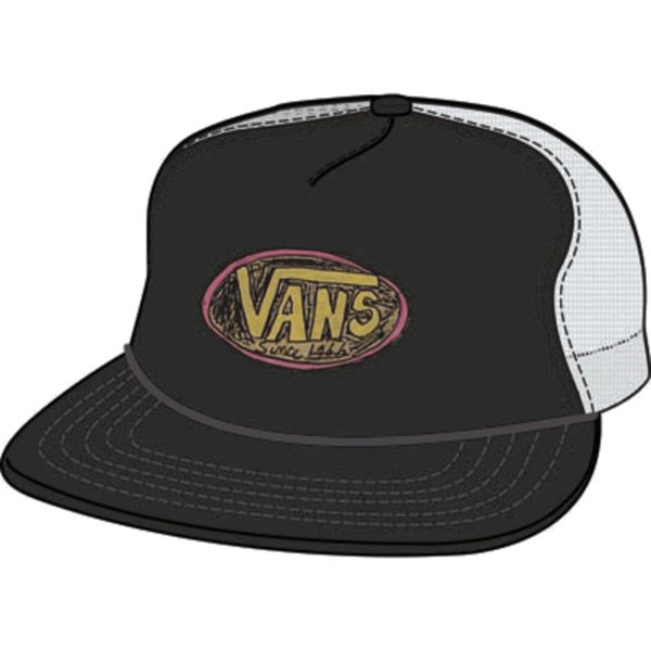 Kšiltovka Vans Sixty Sixers Unstructured - Černá - Univerzální