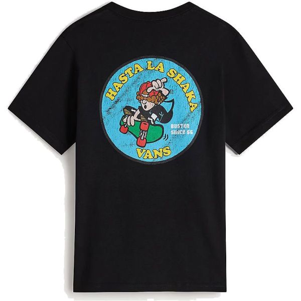 Triko Vans Hasta La Shaka S/S Youth - Černá - L