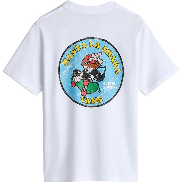 Triko Vans B Hasta La Shaka S/S Youth - Bílá - Xl