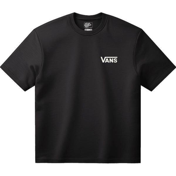 Triko Vans Left Chest Ii Loose S/S - Černá - L