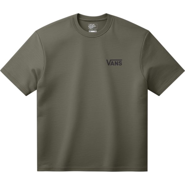 Triko Vans Left Chest Ii Loose S/S - Šedá - M