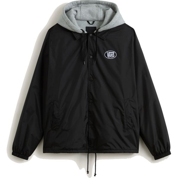 Bunda Vans Riley Hooded Coaches - Černá - M