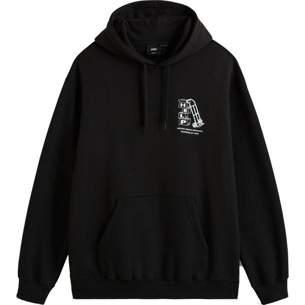 Mikina Vans Moving Co Pullover - Černá - Xl
