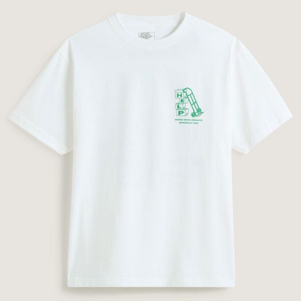 Triko Vans Moving Co S/S - Bílá - M