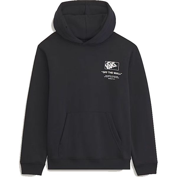 Mikina Vans Stacked Hi Pullover Kids - Černá - S
