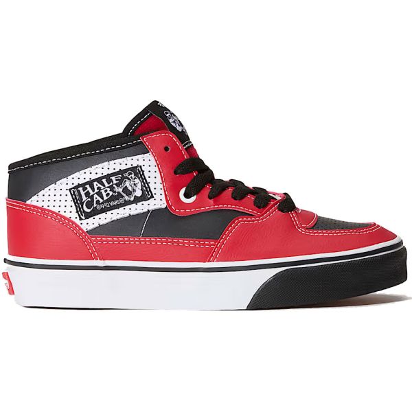 Boty Vans Half Cab Decon Kids - Červená - Us6K
