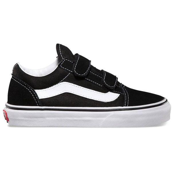 Boty Vans Old Skool V Kids - Černá - Us3K