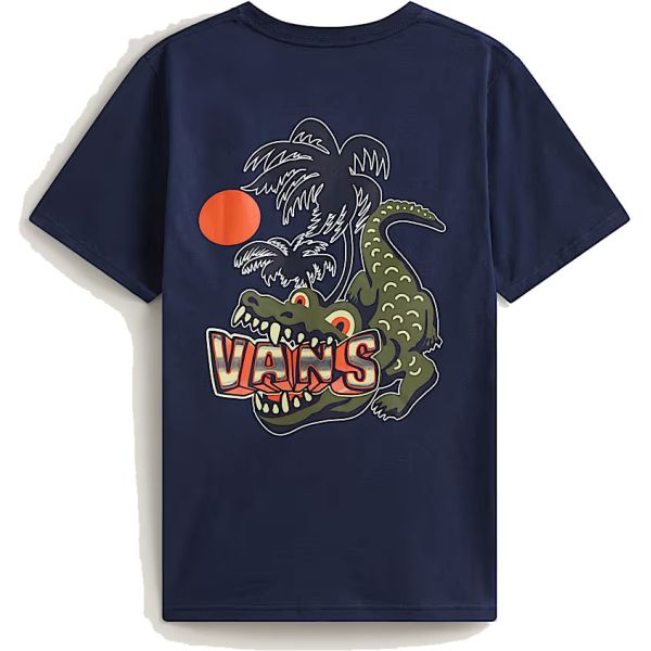 Triko Vans Hangry Croc S/S Kids - Modrá - M