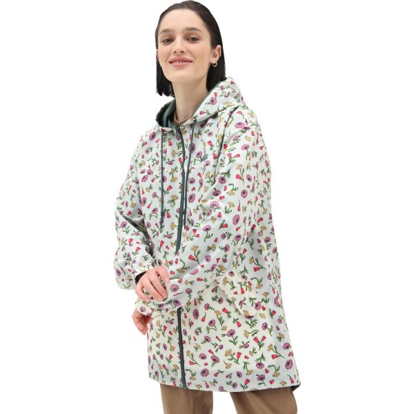 Bunda Vans Mercy Reversible Parka Wms - Zelená - Xs