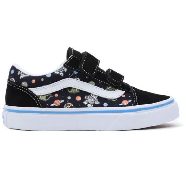 Boty Vans Old Skool V (Glow Cosmic Zoo) - Černá - Us13K
