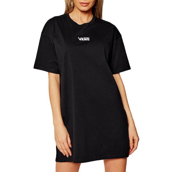 Šaty Vans Center Vee Tee - Černá - Xs