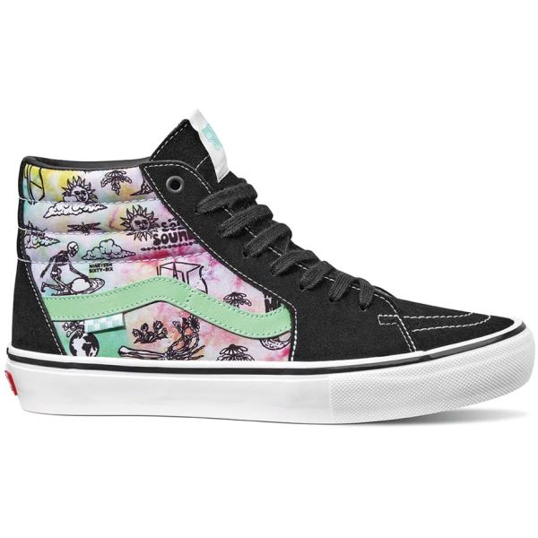 Boty Vans Skate Sk8-Hi (Shroom Doom) - Černá - Us7