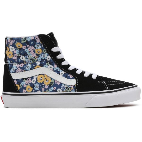 Boty Vans Sk8-Hi (Floral) Wms U - Černá - Us7.5