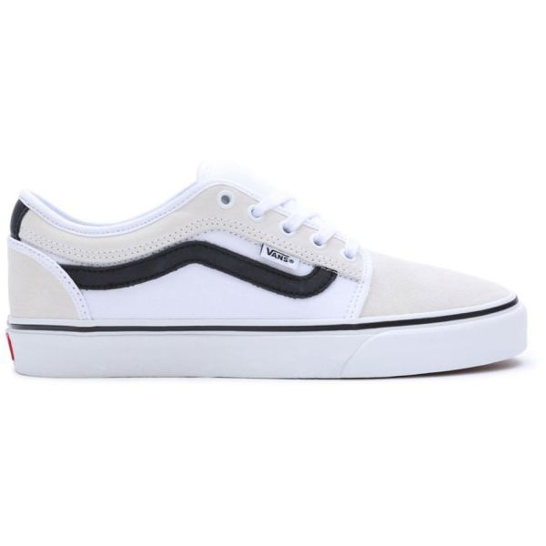 Boty Vans Chukka Low Sidestripe - Bílá - Us13