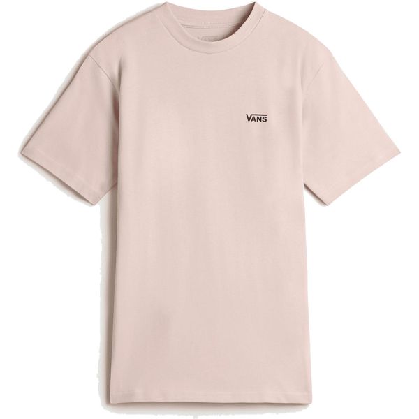 Triko Vans Left Chest Logo Em Wms - Růžová - S
