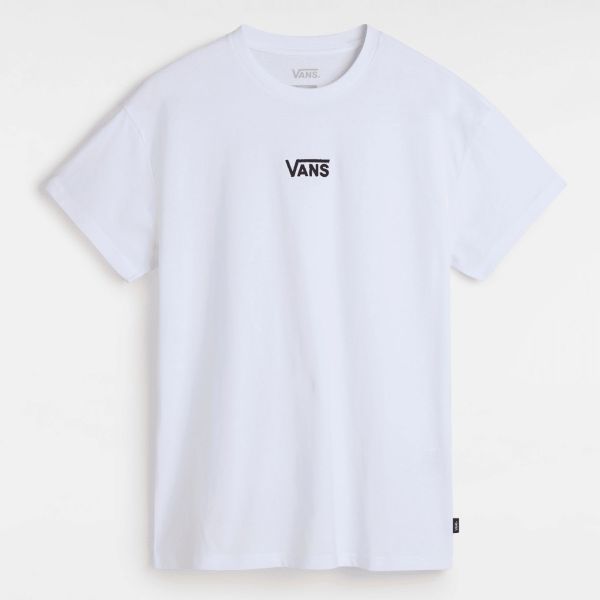 Triko Vans Flying V Oversized Wms - Bílá - S
