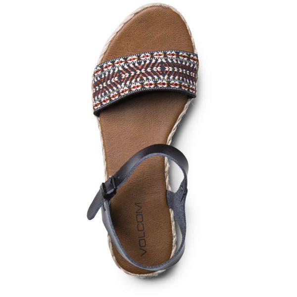 Žabky Volcom Finley Wms - Černá - Us6