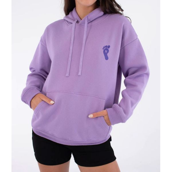 Mikina Hurley Big Foot Creek Hoodie Wms - Fialová - S