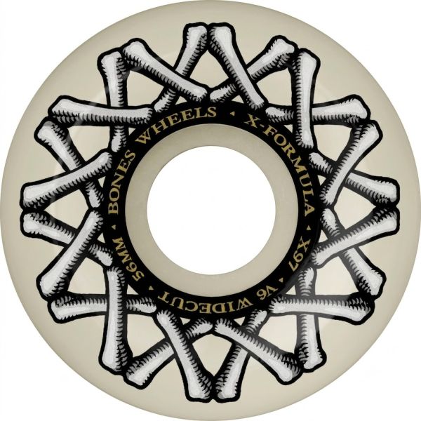 Sk8 Kola Bones Xf Widecut V6 X-Formula - Bílá - 55Mm/99A