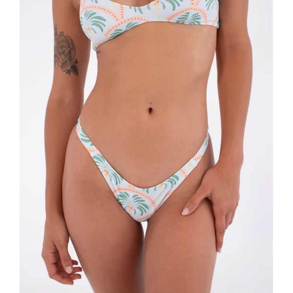 Plavky Hurley Chekiest Adj. Bottoms Wms - Bílá - L