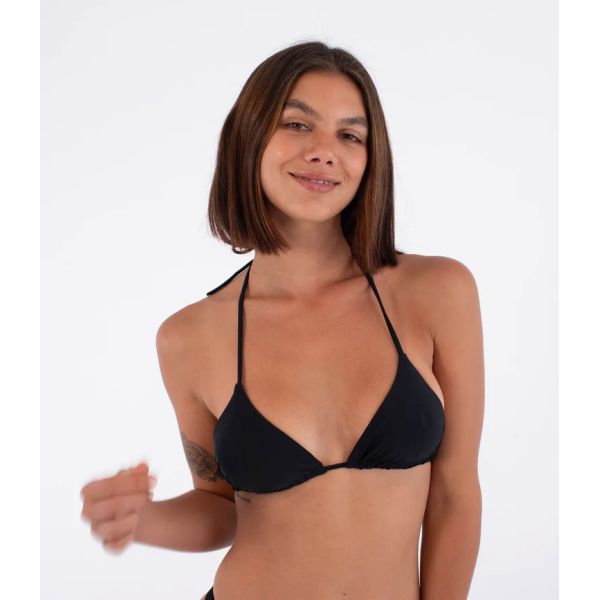 Plavky Hurley Tri Solid Color Reversible - Černá - S