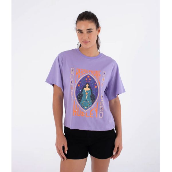 Triko Hurley Persephone Creek Wms - Fialová - M