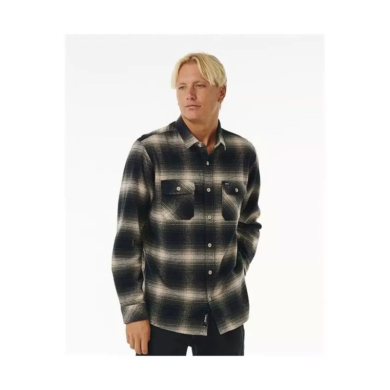 KOŠILE RIP CURL COUNT FLANNEL - černá - L
