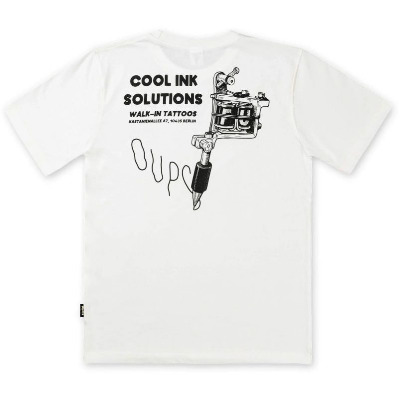 TRIKO THE DUDES Cool Ink - bílá - XXXL