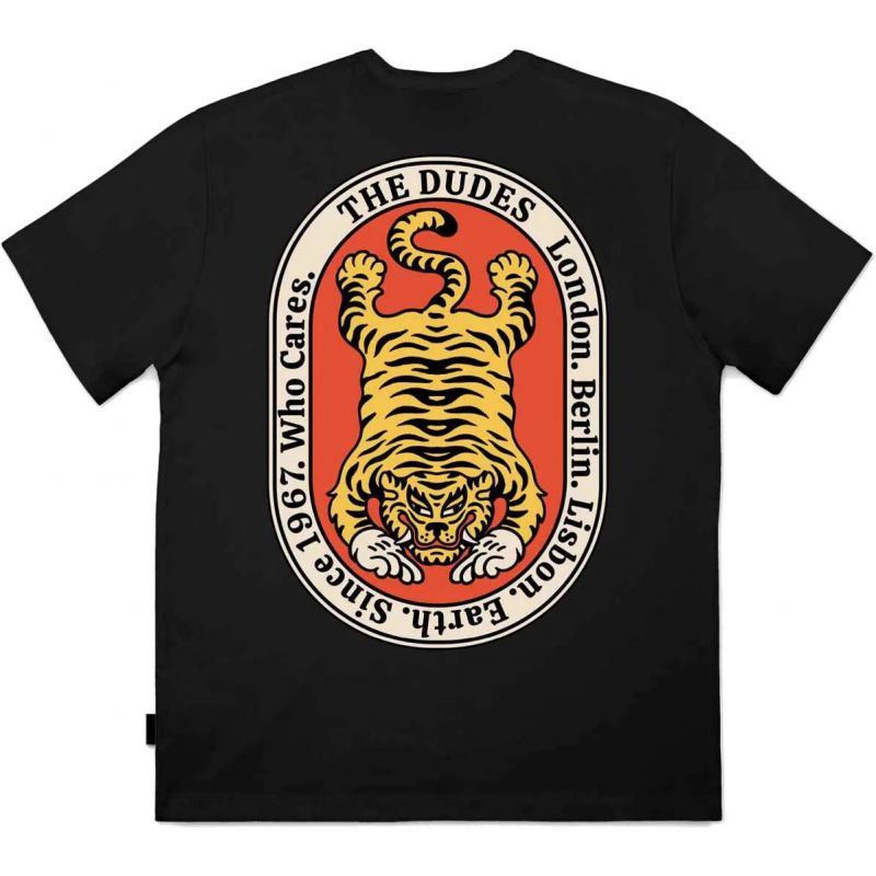 TRIKO THE DUDES A Wild Life Classic Prem - černá - M