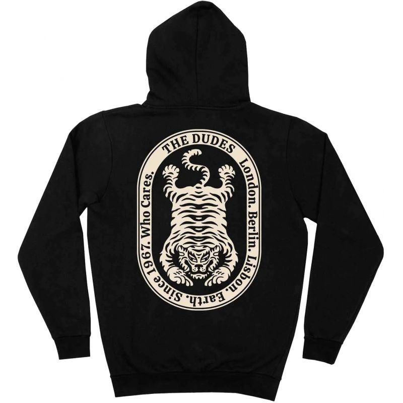 Fotografie MIKINA THE DUDES A Wild Life Classic Pre - černá - XL