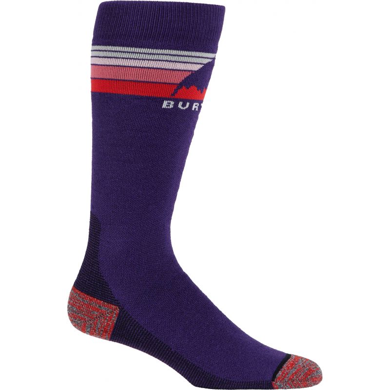 PONOŽKY SNB BURTON Emblem Midweight WMS - fialová - M/L