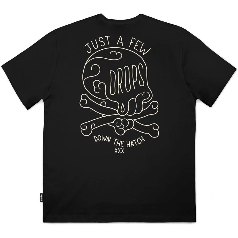 TRIKO THE DUDES Drops - černá - XXXL