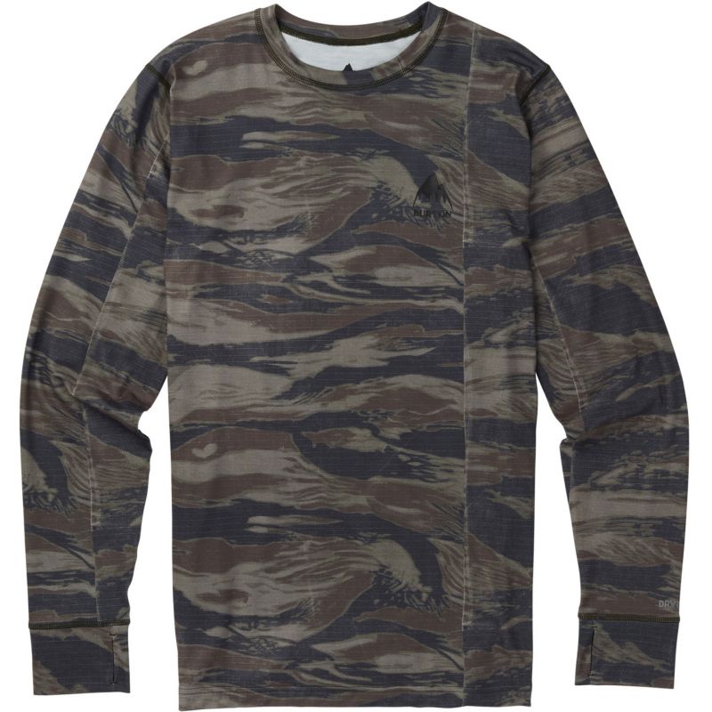 TERMO PRADLO BURTON MB MDWT CREW - khaki - S