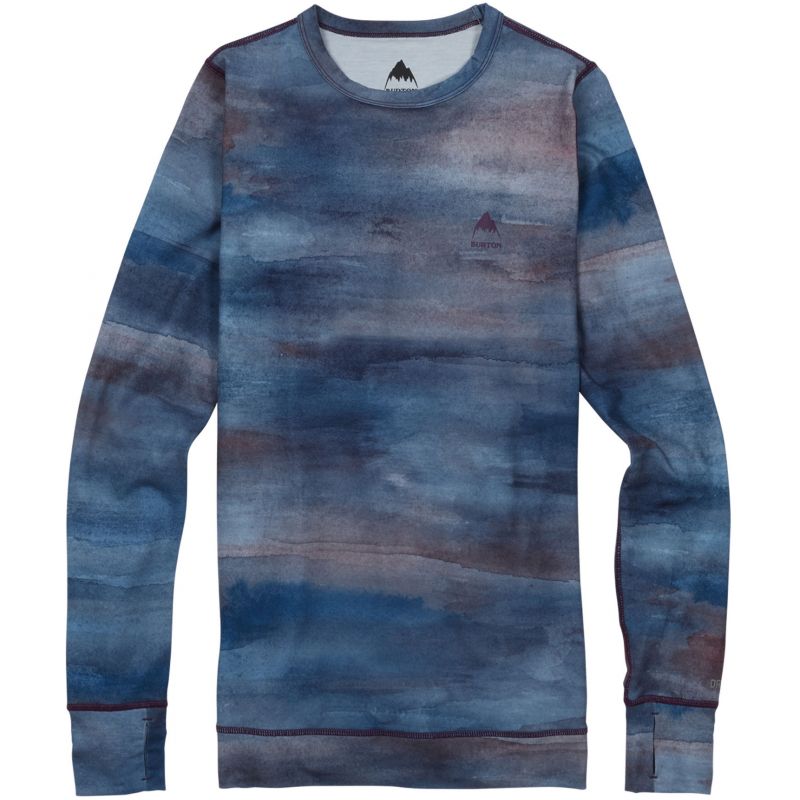 TERMO PRADLO BURTON WB MDWT CREW - modrá - M - 282083