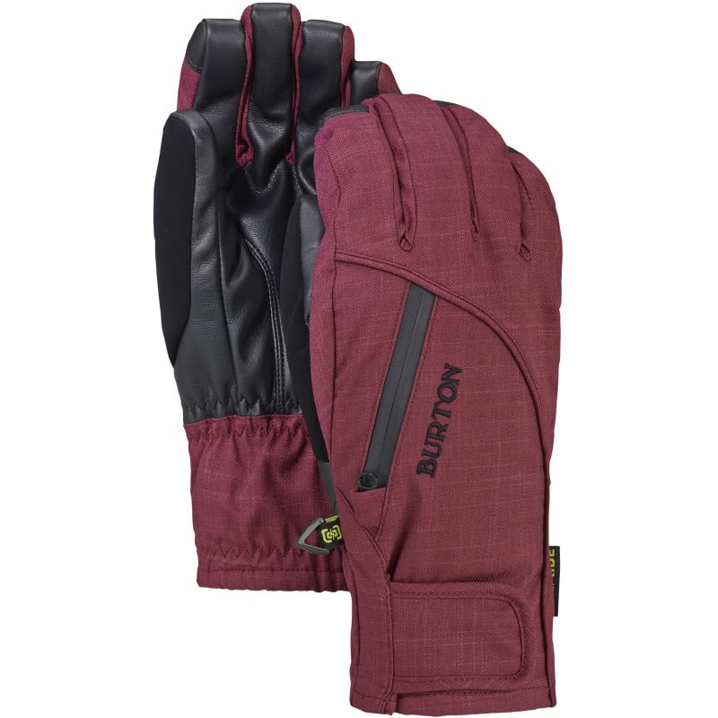 RUKAVICE BURTON WB BAKER 2 IN 1 UDG - vínová - M