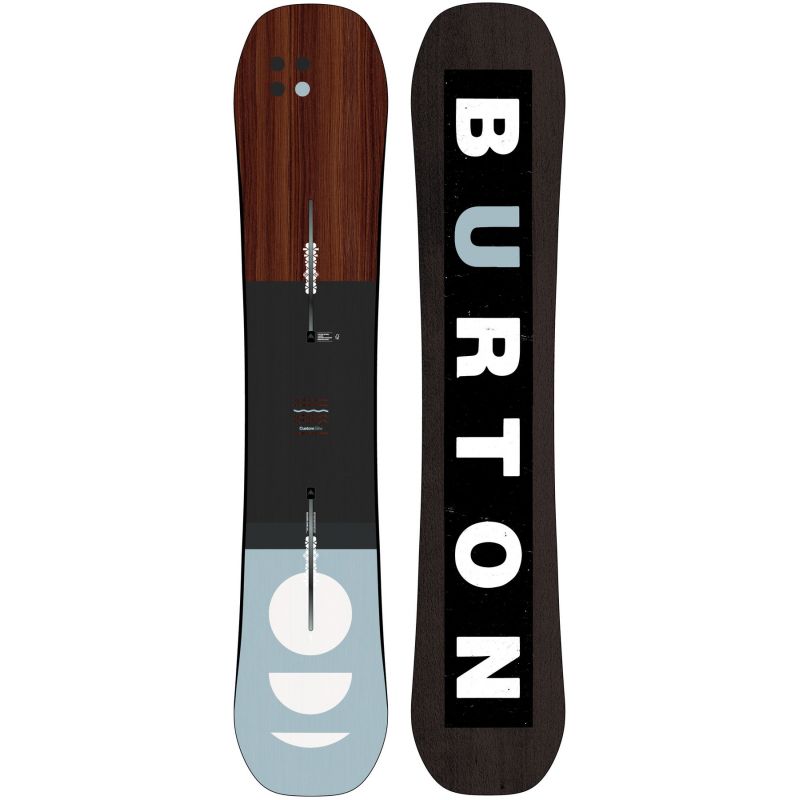 SNOWBOARD BURTON CUSTOM - hnědá - 158W