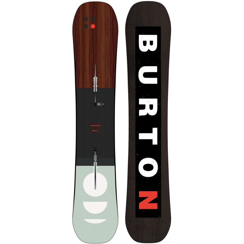 SNOWBOARD BURTON CUSTOM - hnědá - 166W