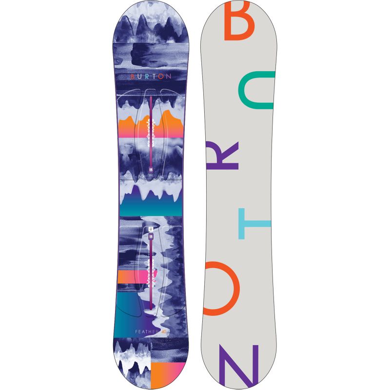 SNOWBOARD BURTON FEATHER WMS 2015 - námořnická modř - 140