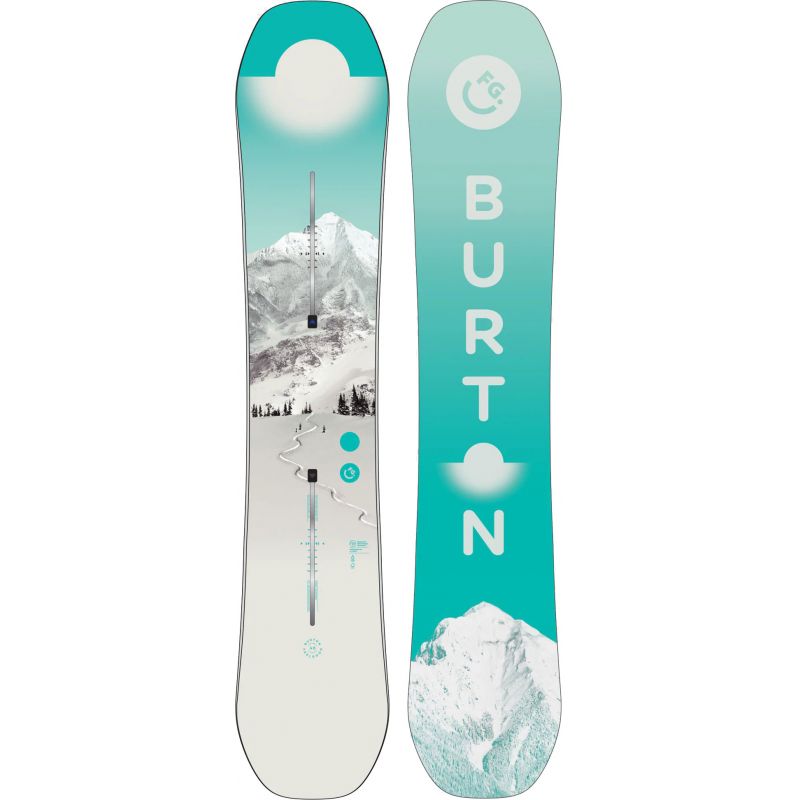 Fotografie SNOWBOARD BURTON Feelgood Flying V WMS - bílá - 146