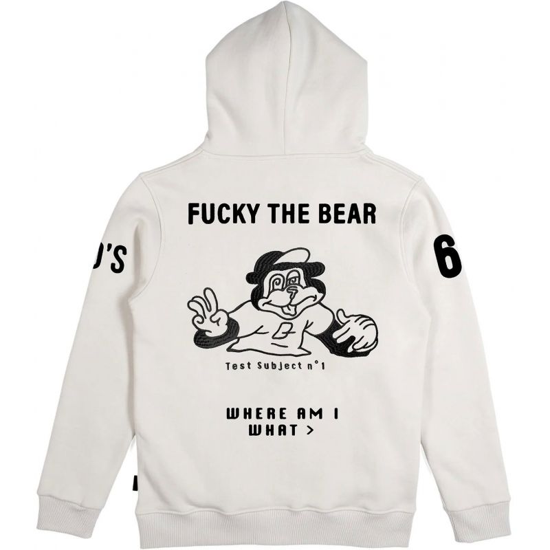 MIKINA THE DUDES Test Subject 1 - bílá - L